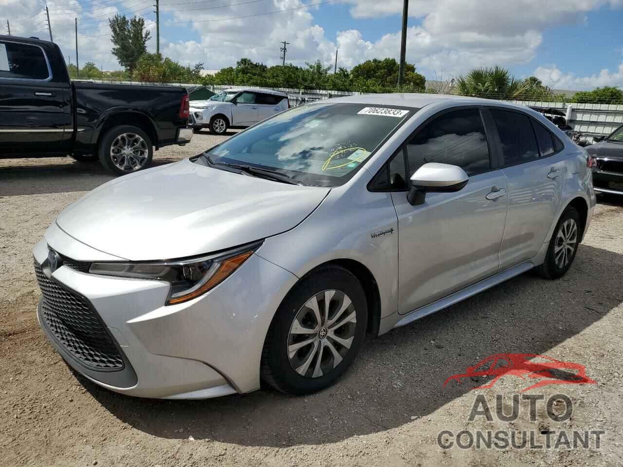 TOYOTA COROLLA 2021 - JTDEAMDE3MJ027046