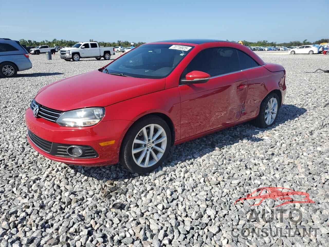 VOLKSWAGEN EOS 2012 - WVWBW7AH9CV004091