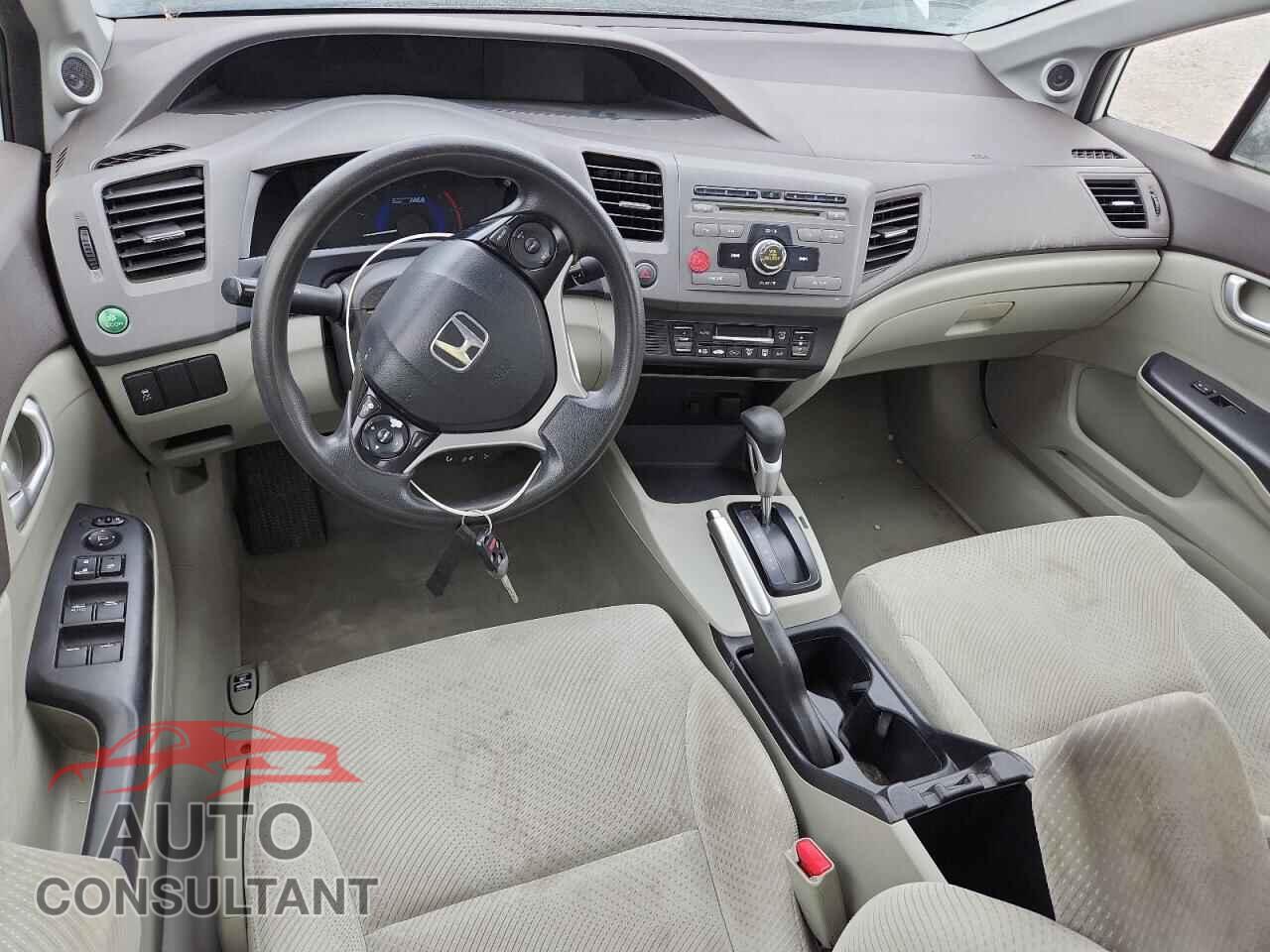 HONDA CIVIC 2012 - JHMFB4F25CS010079