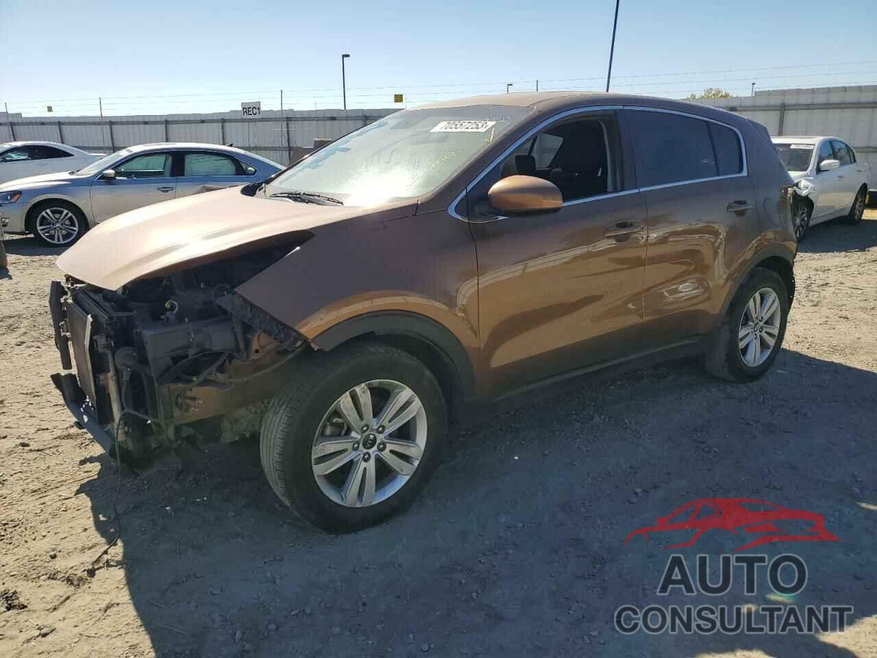 KIA SPORTAGE 2017 - KNDPM3AC5H7207631