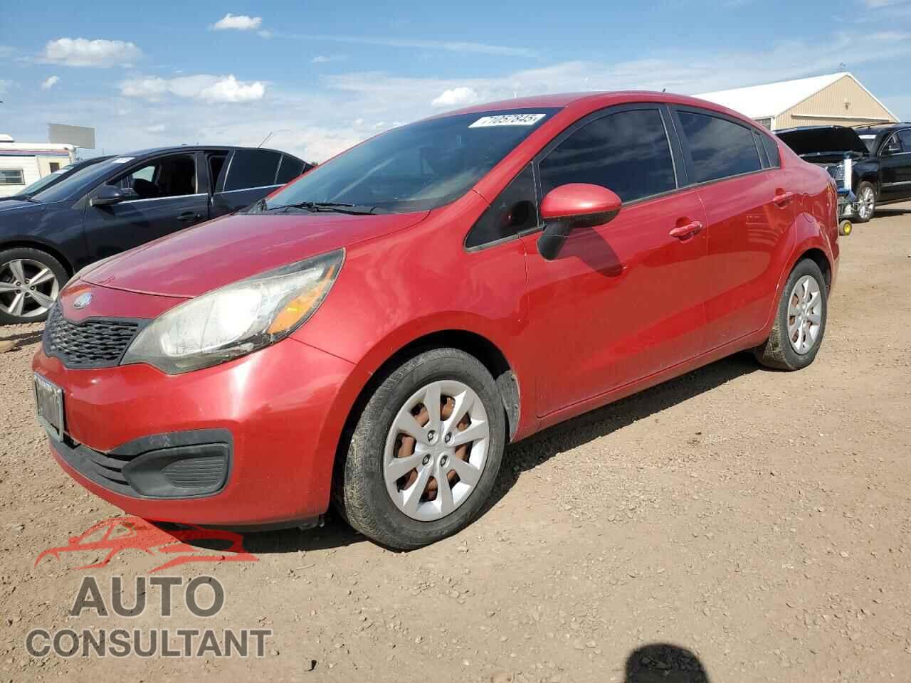 KIA RIO 2013 - KNADM4A38D6250723