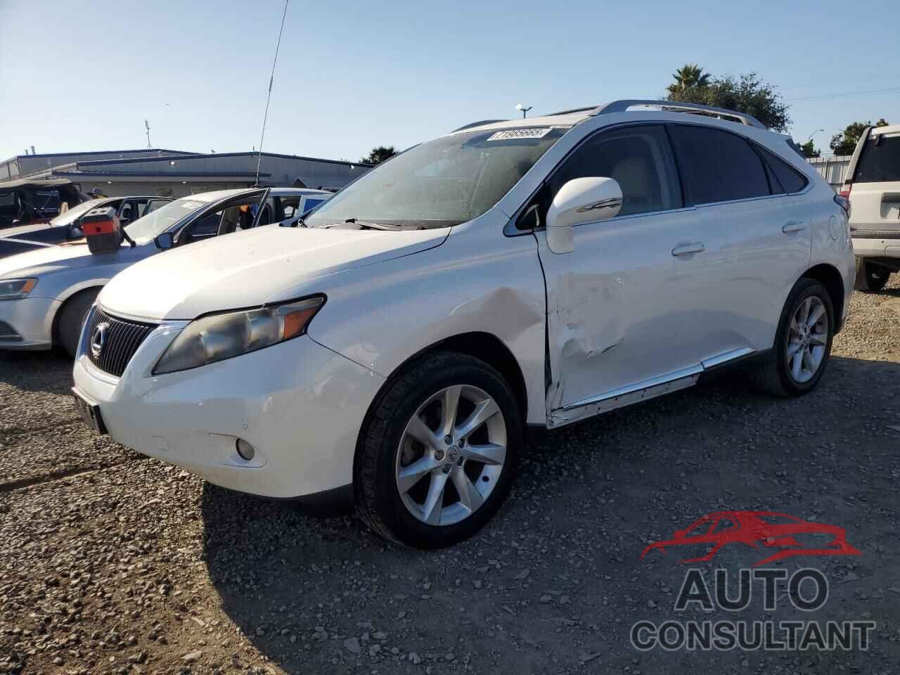 LEXUS RX350 2010 - 2T2ZK1BA3AC013549