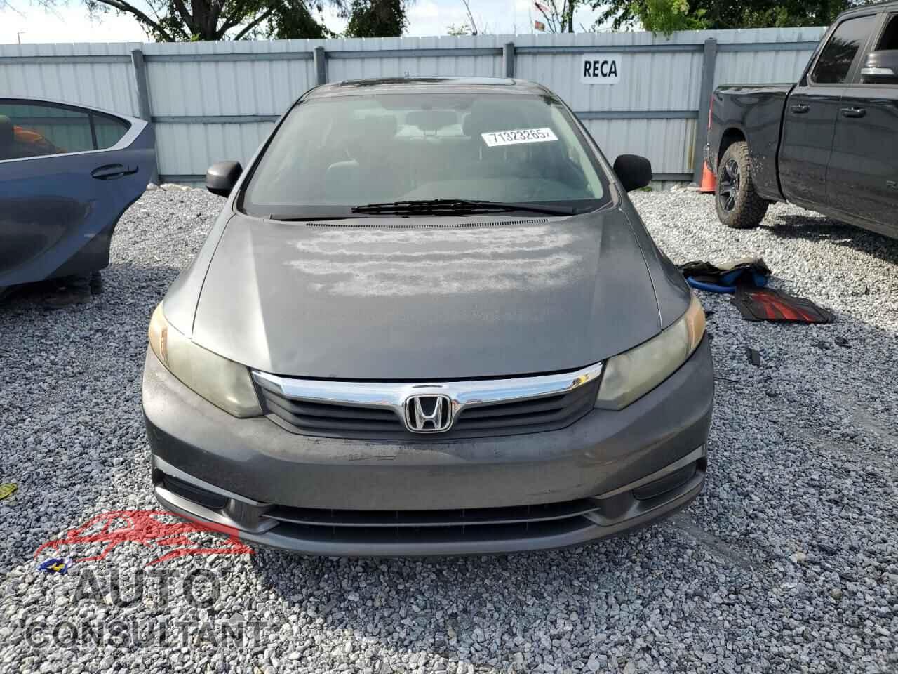 HONDA CIVIC 2012 - 19XFB2F8XCE047917