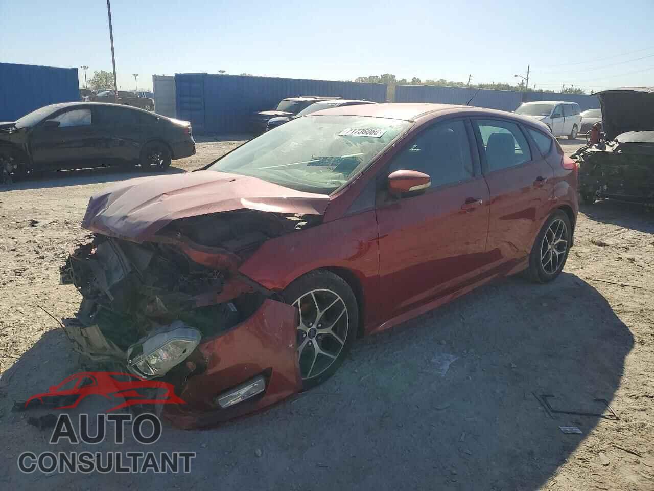 FORD FOCUS 2015 - 1FADP3K2XFL299197