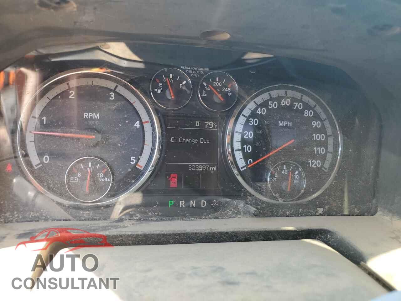 DODGE RAM 2500 2012 - 3C6UD5HL9CG182824