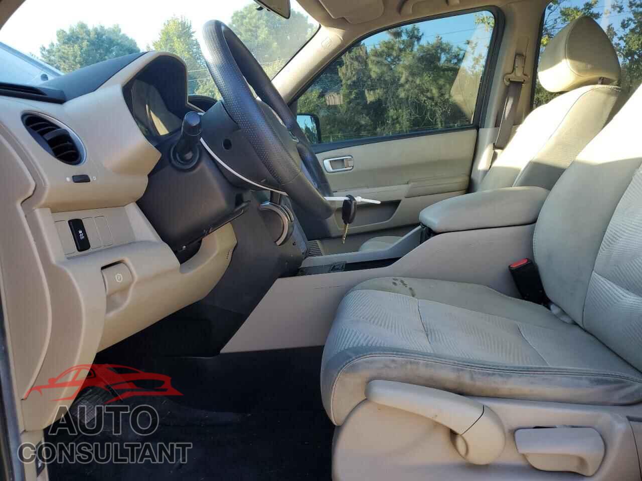 HONDA PILOT 2012 - 5FNYF4H2XCB005162