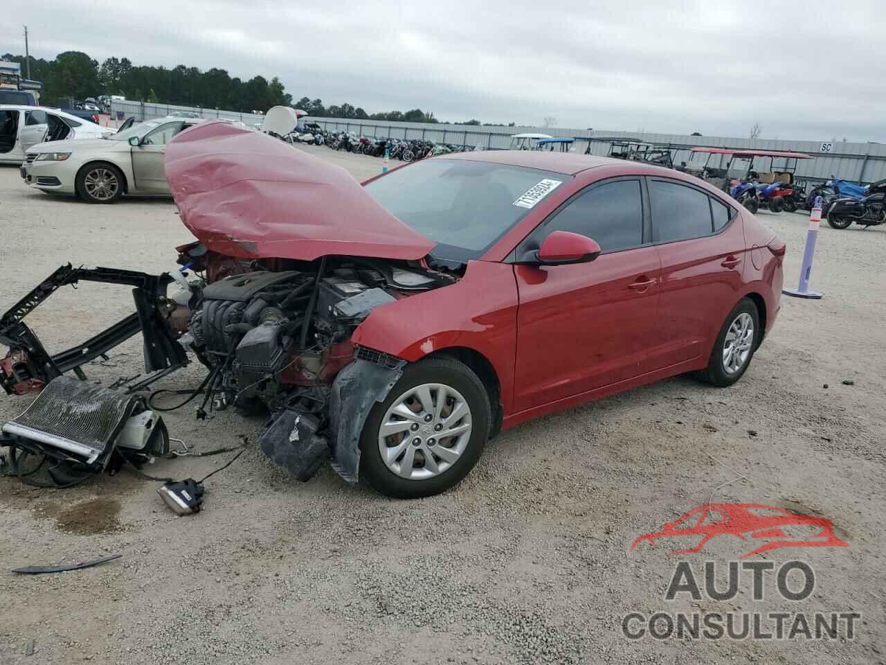 HYUNDAI ELANTRA 2020 - KMHD74LF0LU009214