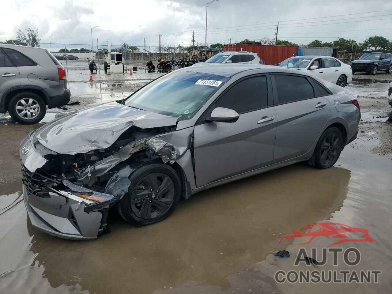 HYUNDAI ELANTRA 2022 - KMHLM4AG6NU257700