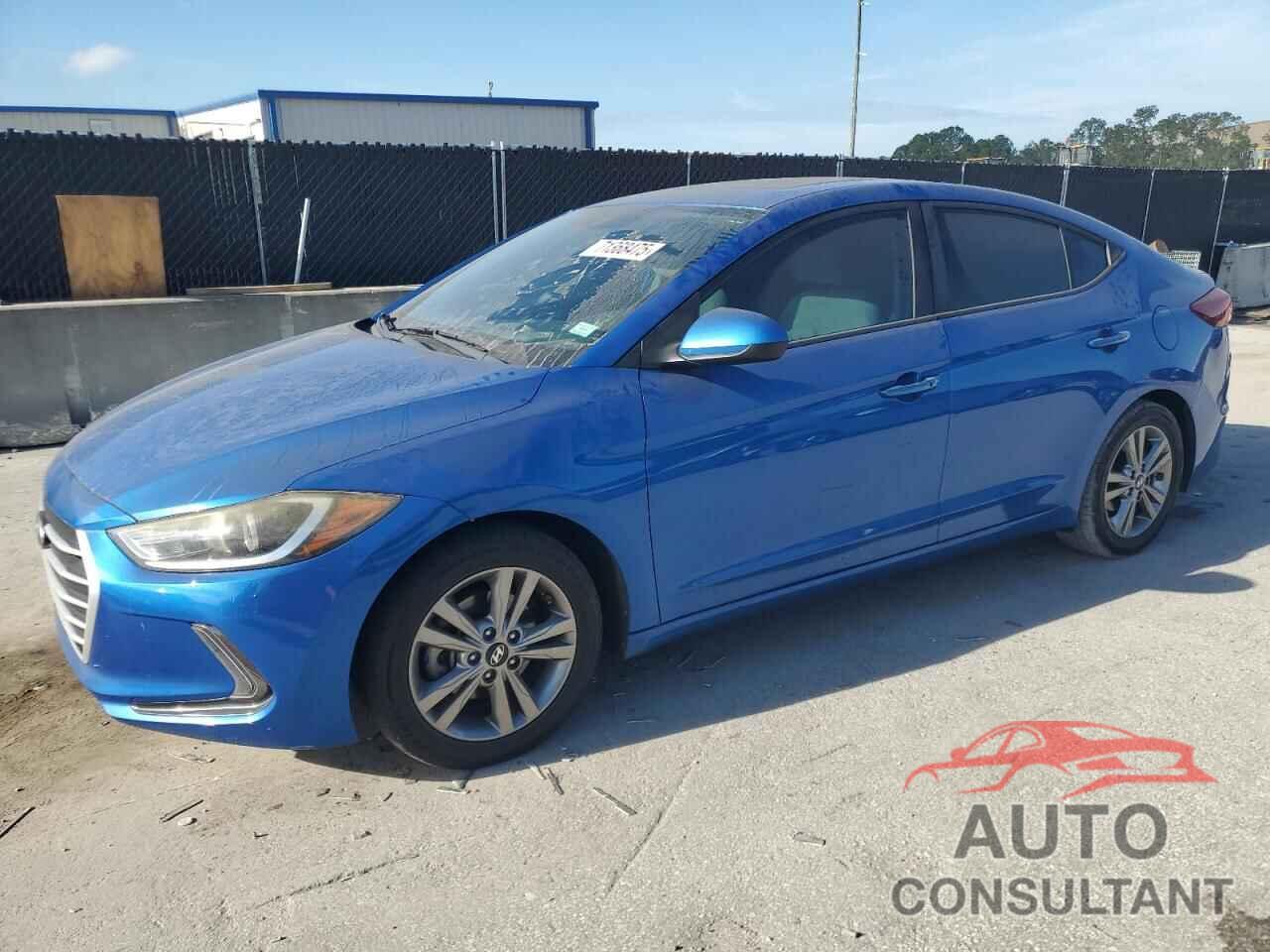 HYUNDAI ELANTRA 2018 - KMHD84LFXJU595429