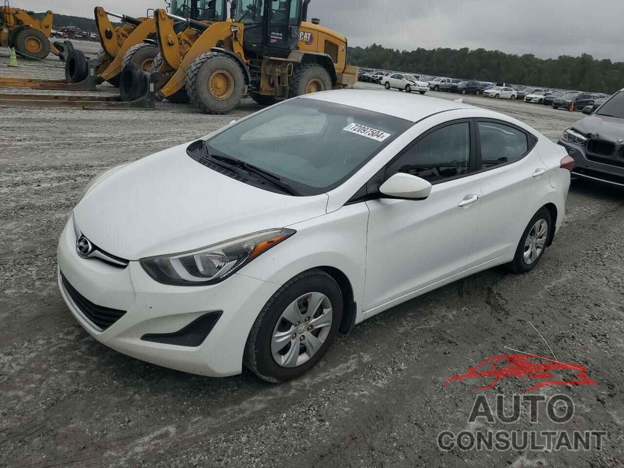 HYUNDAI ELANTRA 2016 - 5NPDH4AE7GH765876