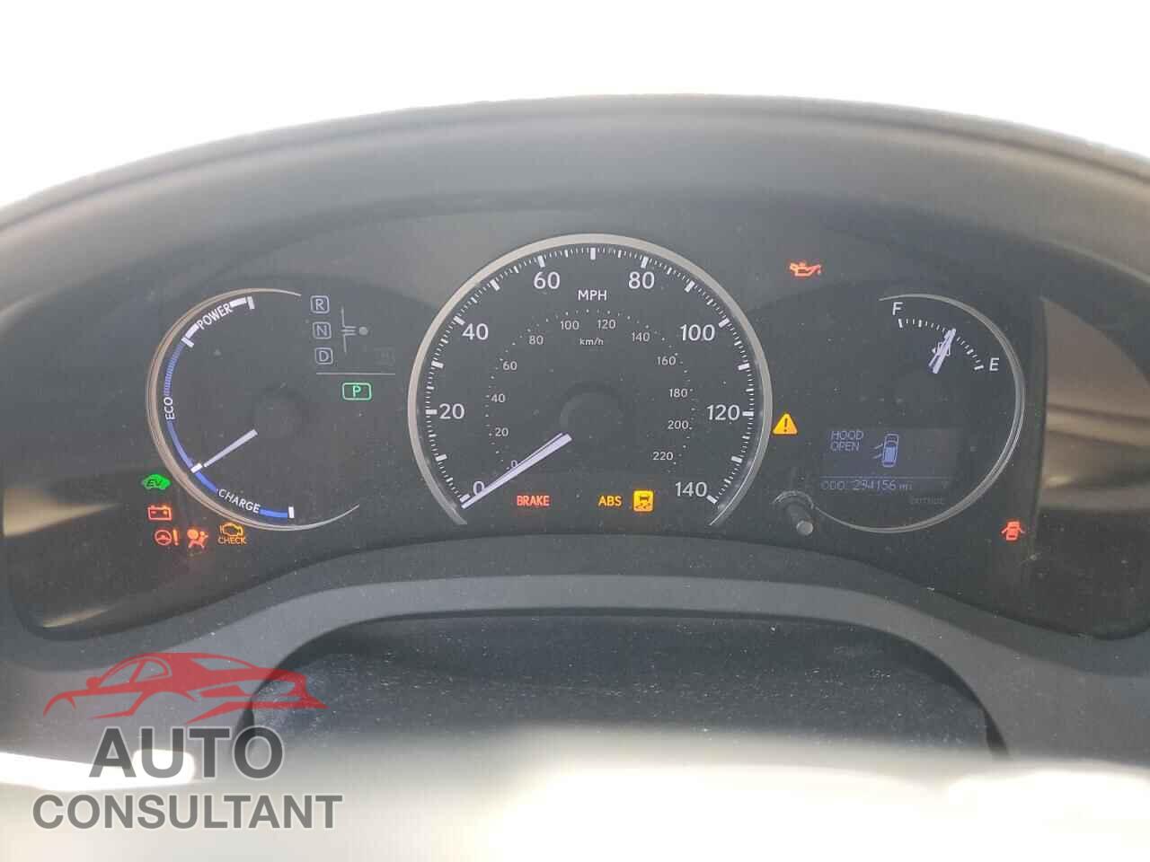 LEXUS CT 200 2013 - JTHKD5BH3D2156281