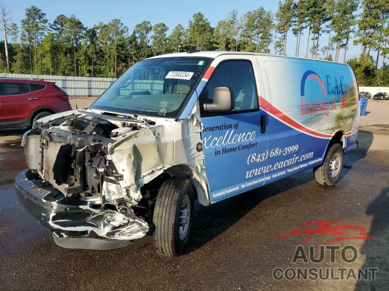 CHEVROLET EXPRESS 2022 - 1GCWGAF71N1173799