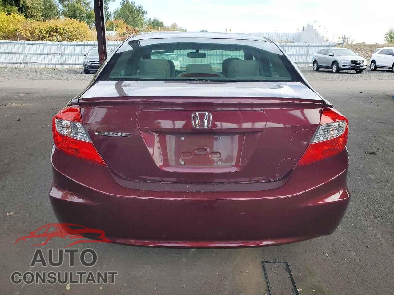 HONDA CIVIC 2012 - 19XFB2F82CE381102