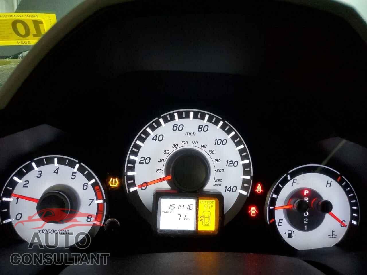 HONDA PILOT 2013 - 5FNYF4H45DB040033