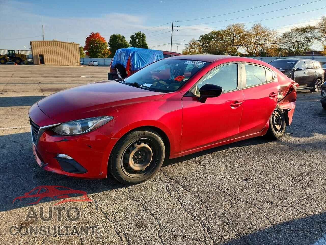 MAZDA 3 2015 - JM1BM1T78F1238029