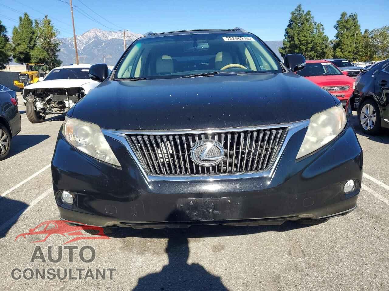 LEXUS RX350 2011 - 2T2BK1BA6BC085462