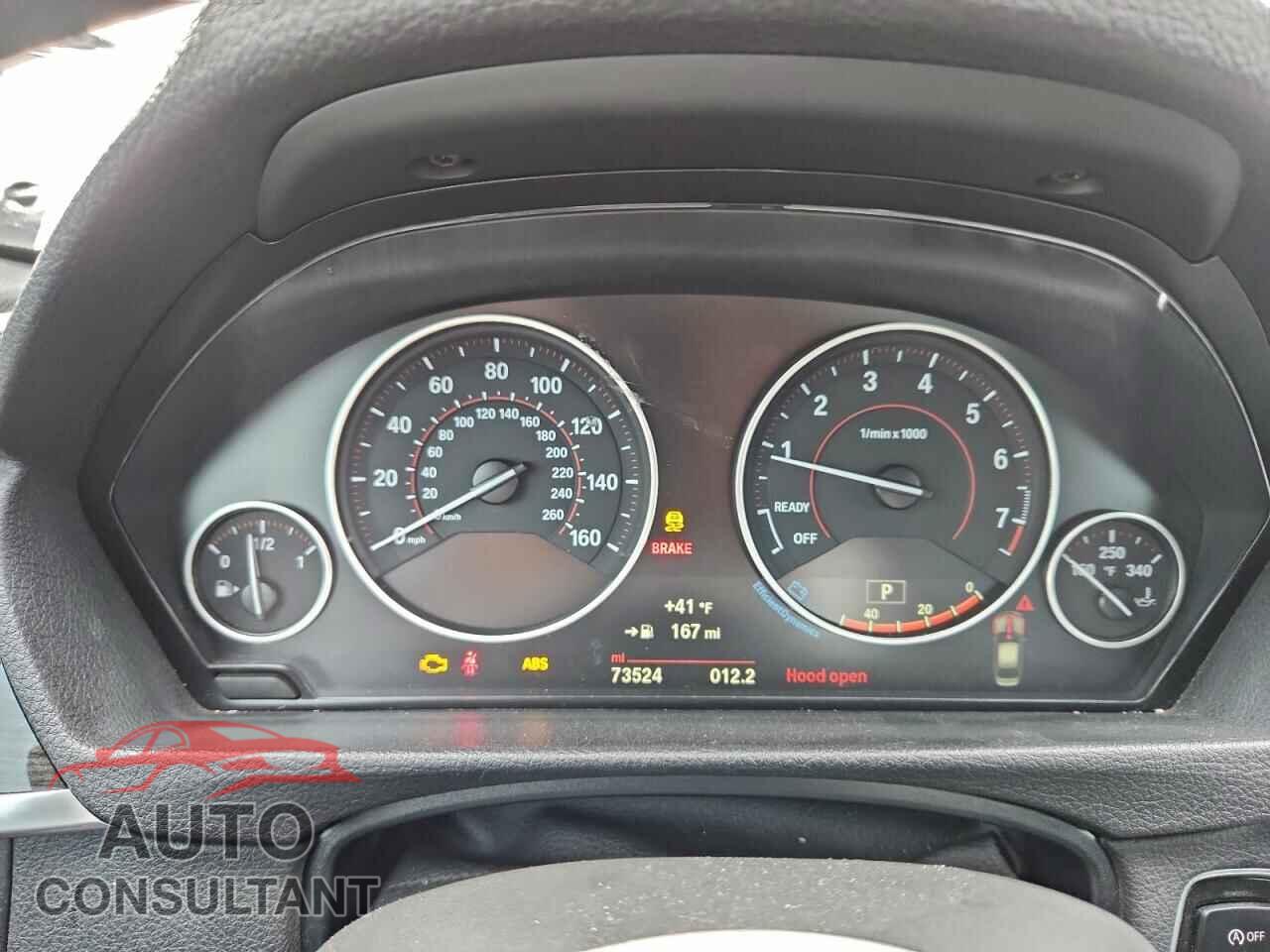BMW 3 SERIES 2017 - WBA8B9G38HNU56499