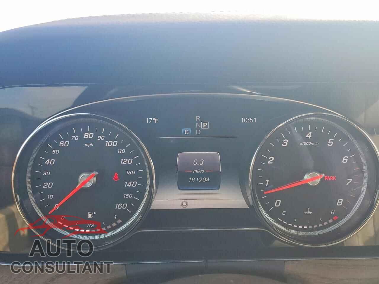 MERCEDES-BENZ E-CLASS 2017 - WDDZF4KB1HA181844