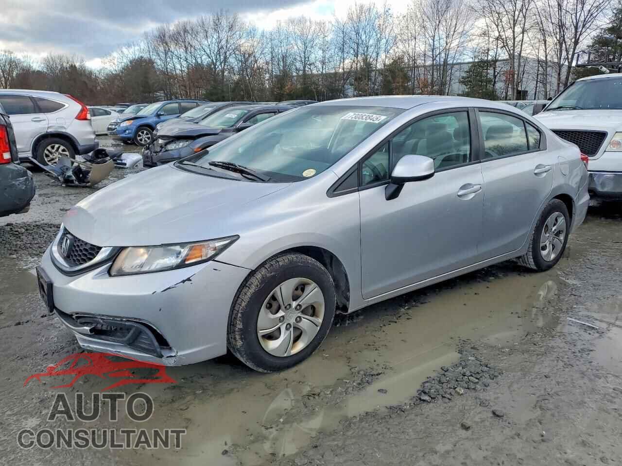 HONDA CIVIC 2013 - 2HGFB2F5XDH594151