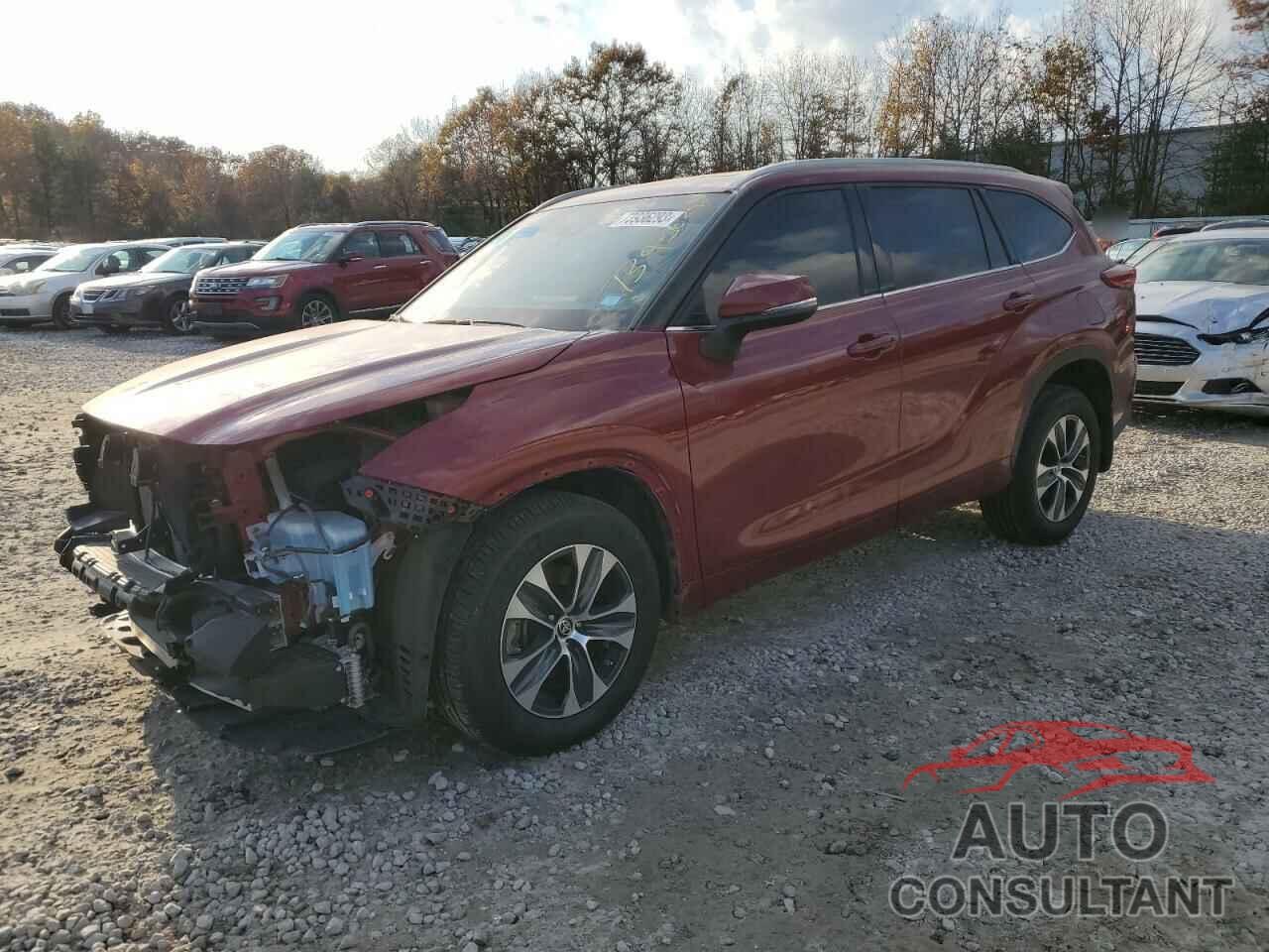 TOYOTA HIGHLANDER 2022 - 5TDGZRBH1NS577071