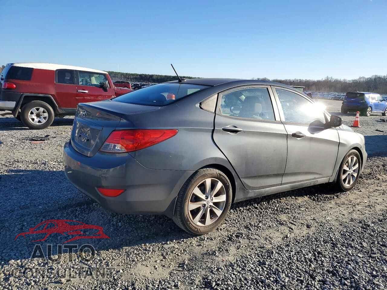 HYUNDAI ACCENT 2012 - KMHCU4AEXCU100151