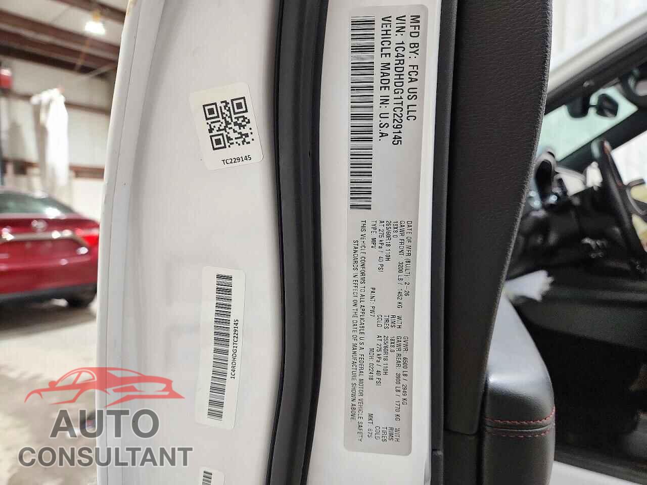 DODGE DURANGO 2026 - 1C4RDHDG1TC229145
