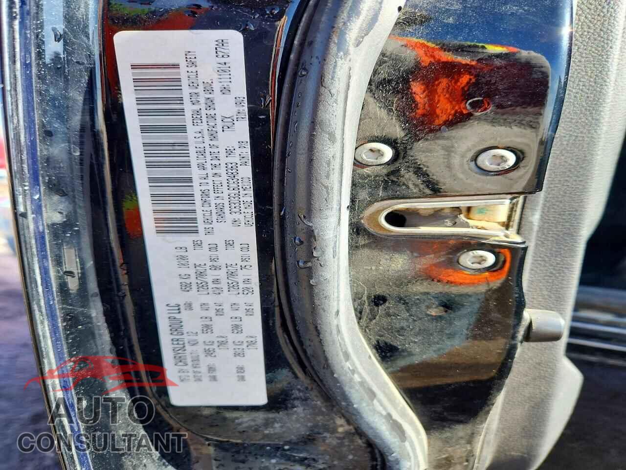 DODGE RAM 3500 2012 - 3C63D3GL6CG348363