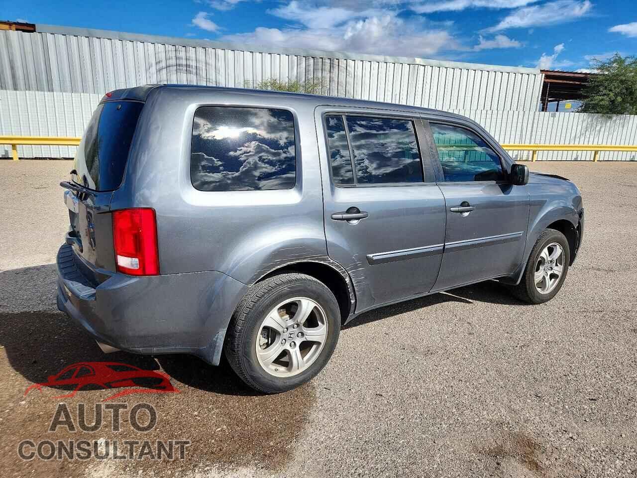 HONDA PILOT 2012 - 5FNYF3H49CB037676