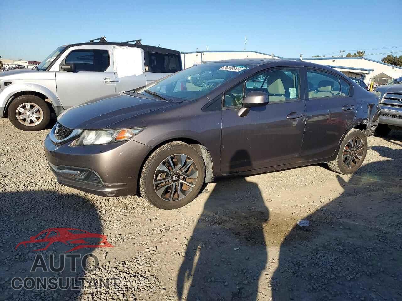 HONDA CIVIC 2013 - 19XFB2F87DE276640