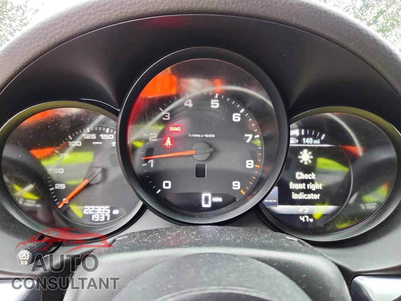 PORSCHE CAYMAN 2015 - WP0AA2A82FK164123