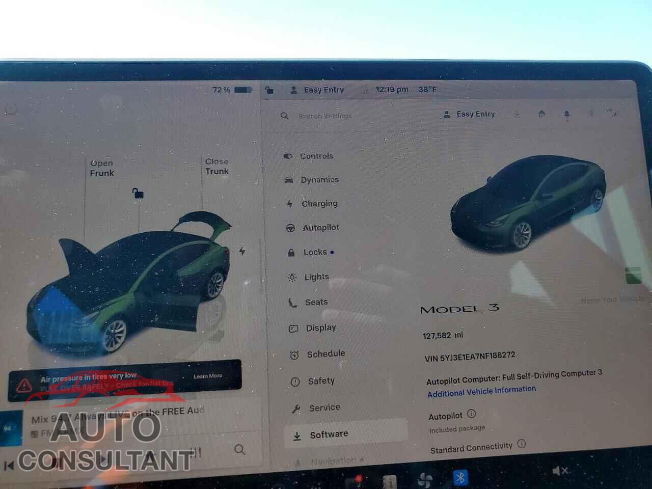 TESLA MODEL 3 2022 - 5YJ3E1EA7NF188272