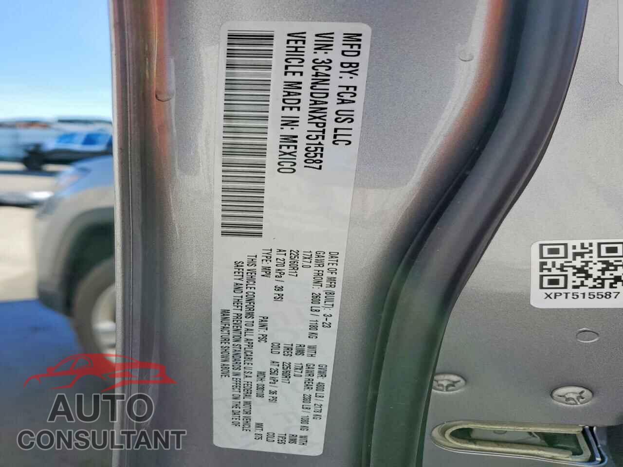 JEEP COMPASS 2023 - 3C4NJDANXPT515587