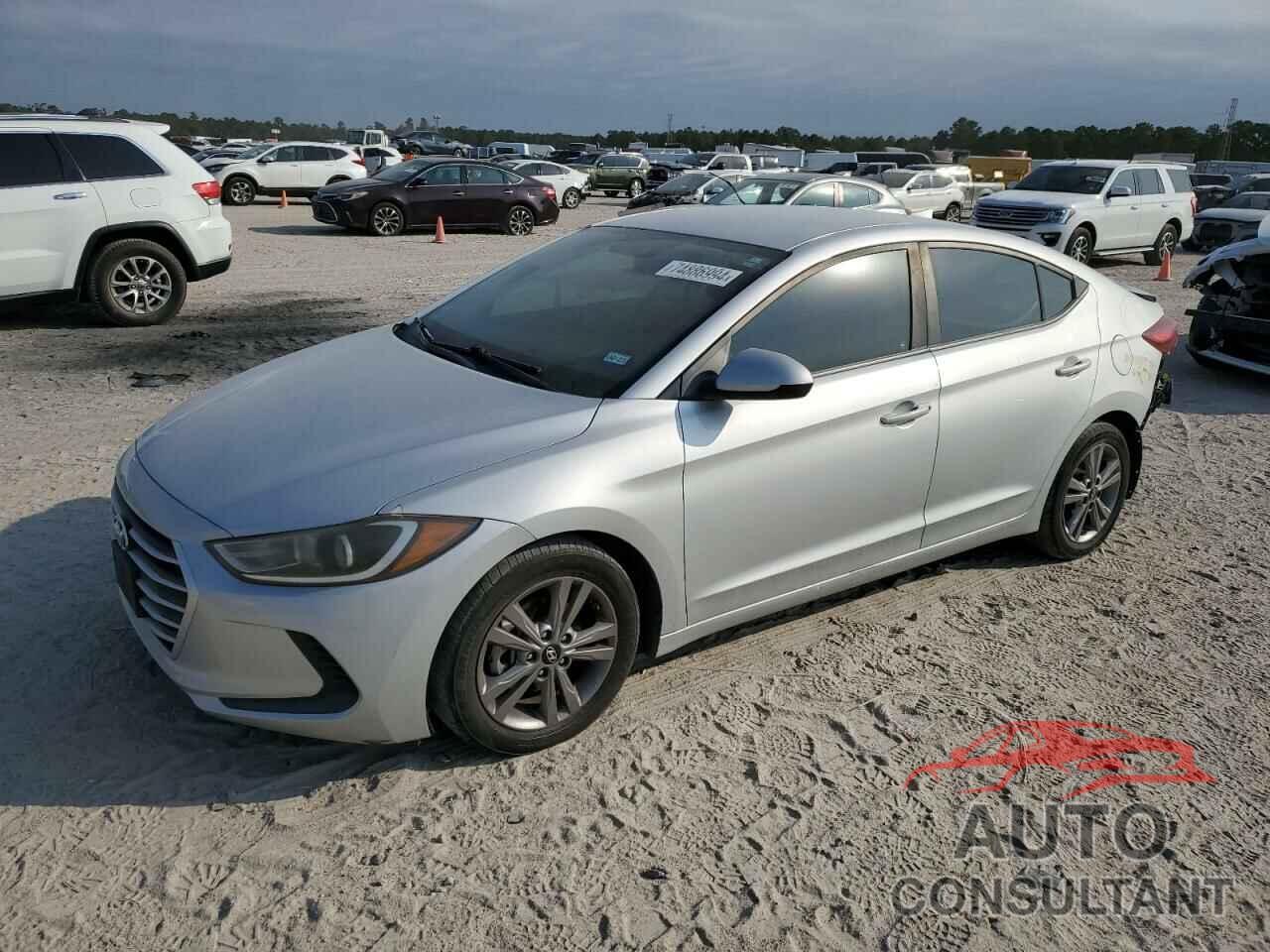 HYUNDAI ELANTRA 2018 - KMHD84LF0JU514549