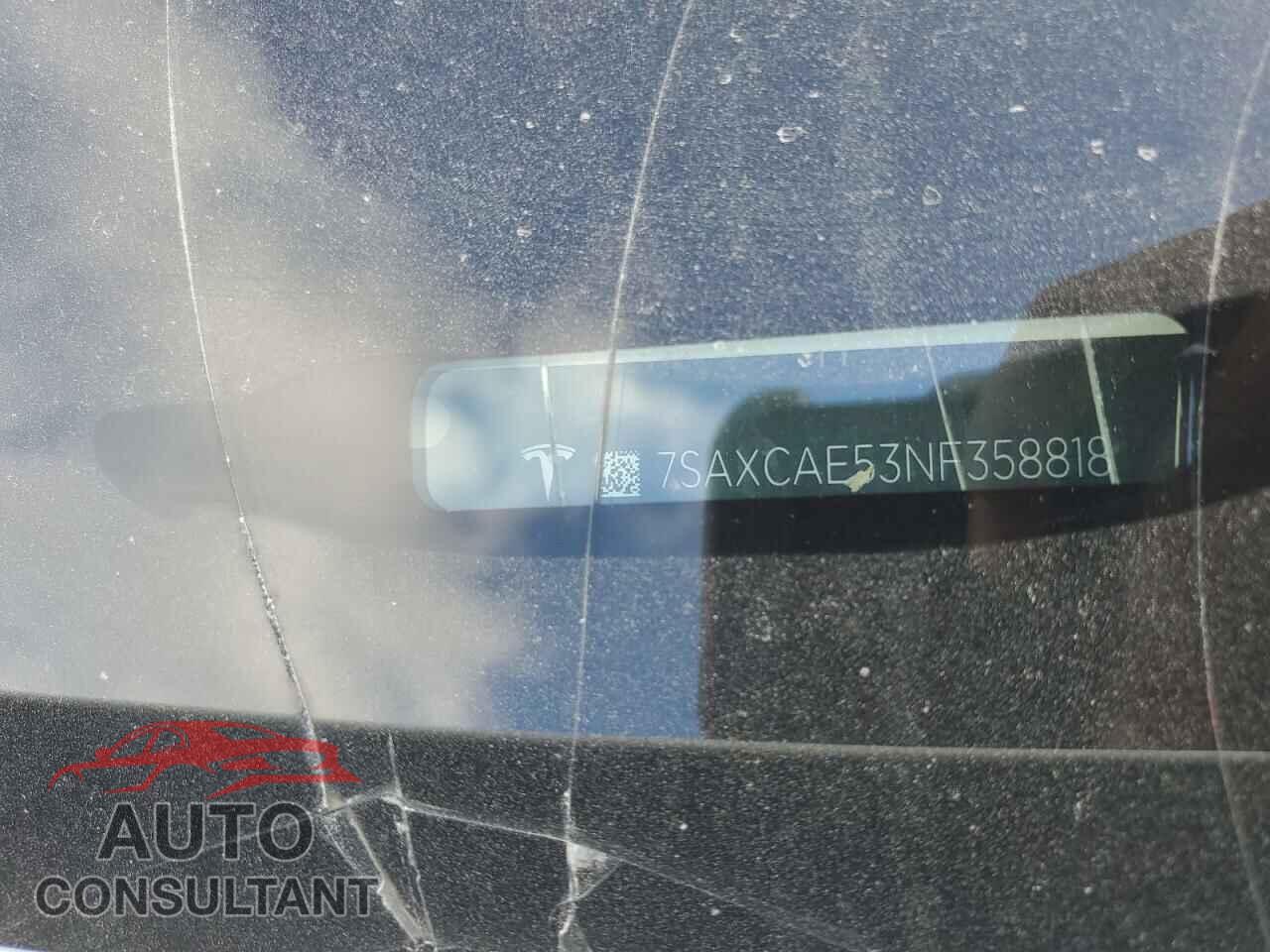 TESLA MODEL X 2022 - 7SAXCAE53NF358818
