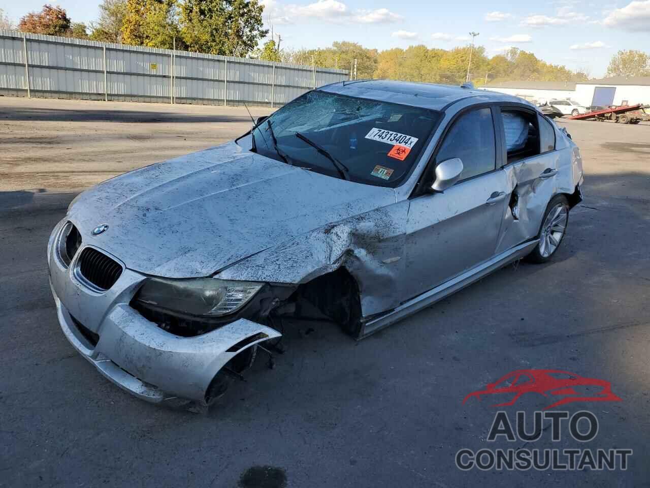 BMW 3 SERIES 2011 - WBAPH7G5XBNM58813