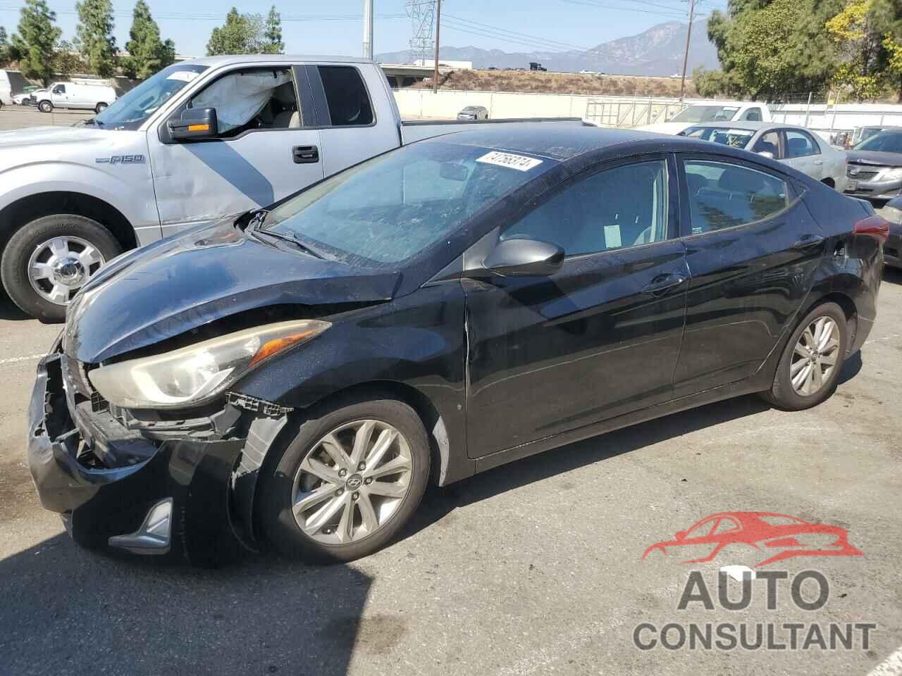 HYUNDAI ELANTRA 2014 - KMHDH4AE3EU149316