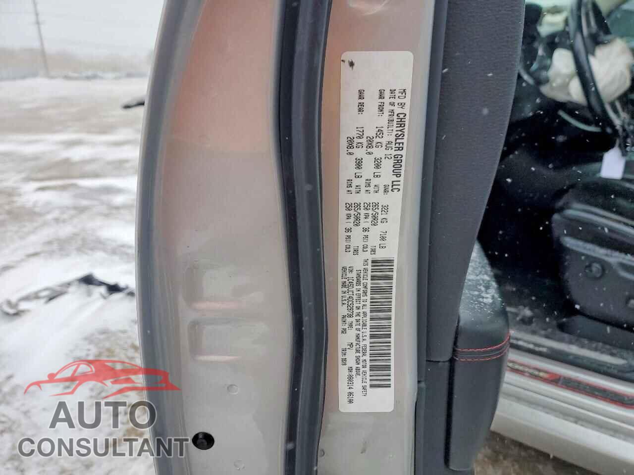 DODGE DURANGO 2013 - 1C4SDJCT4DC529738