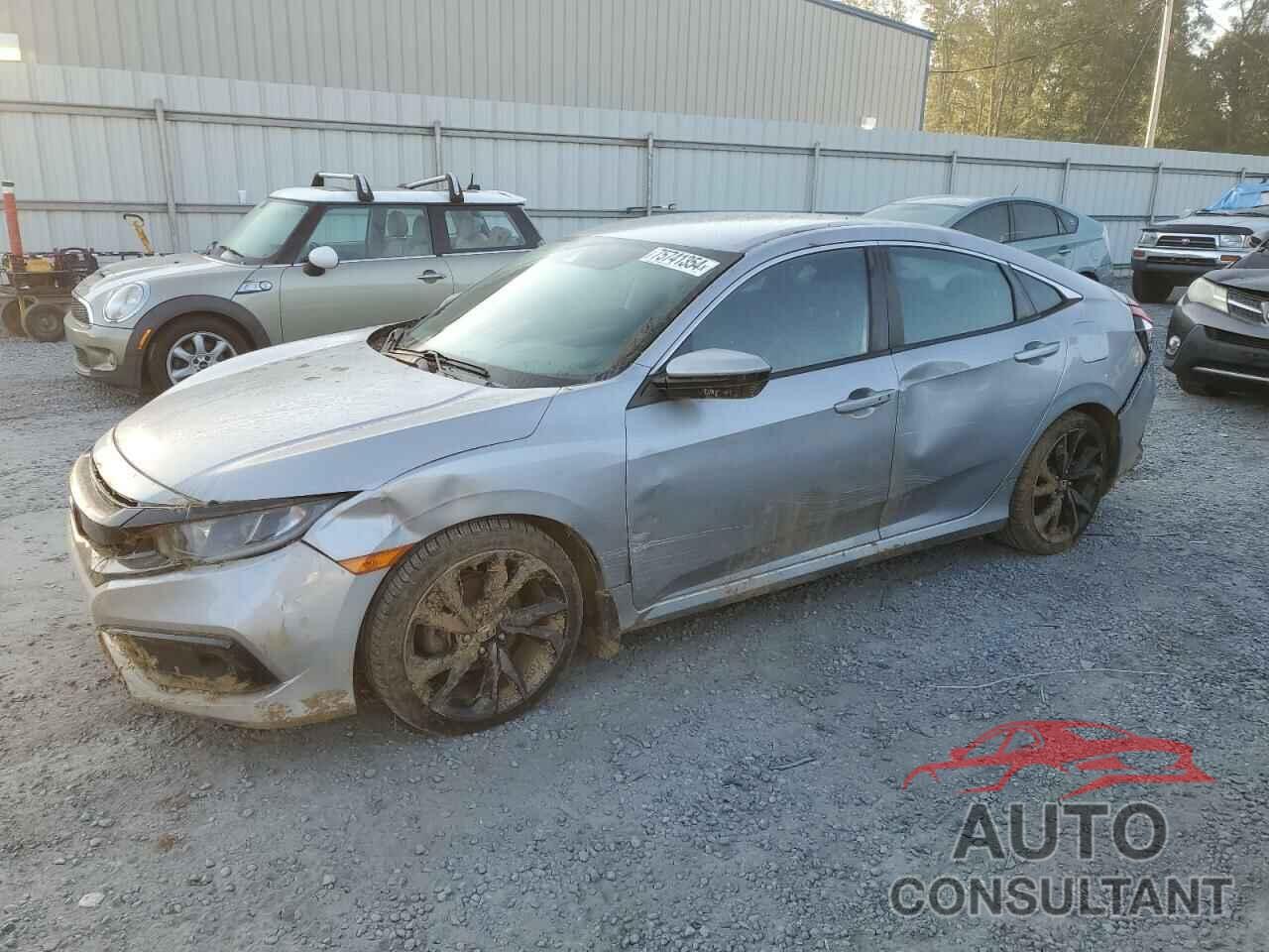HONDA CIVIC 2019 - 2HGFC2E88KH570467