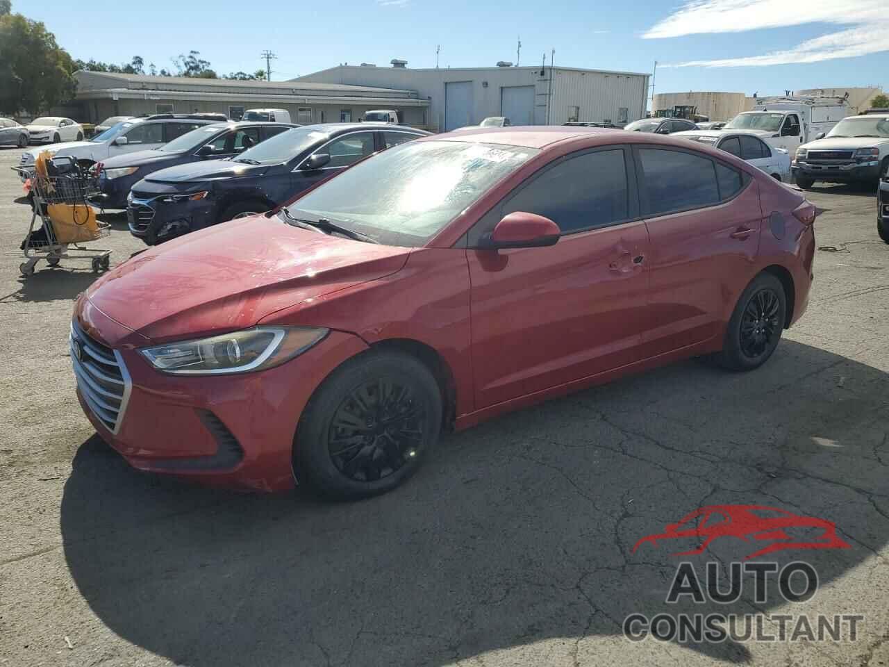 HYUNDAI ELANTRA 2017 - KMHD74LF6HU092607