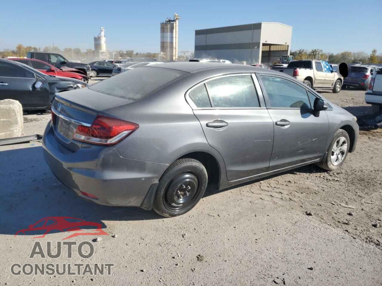 HONDA CIVIC 2013 - 19XFB2F56DE249967