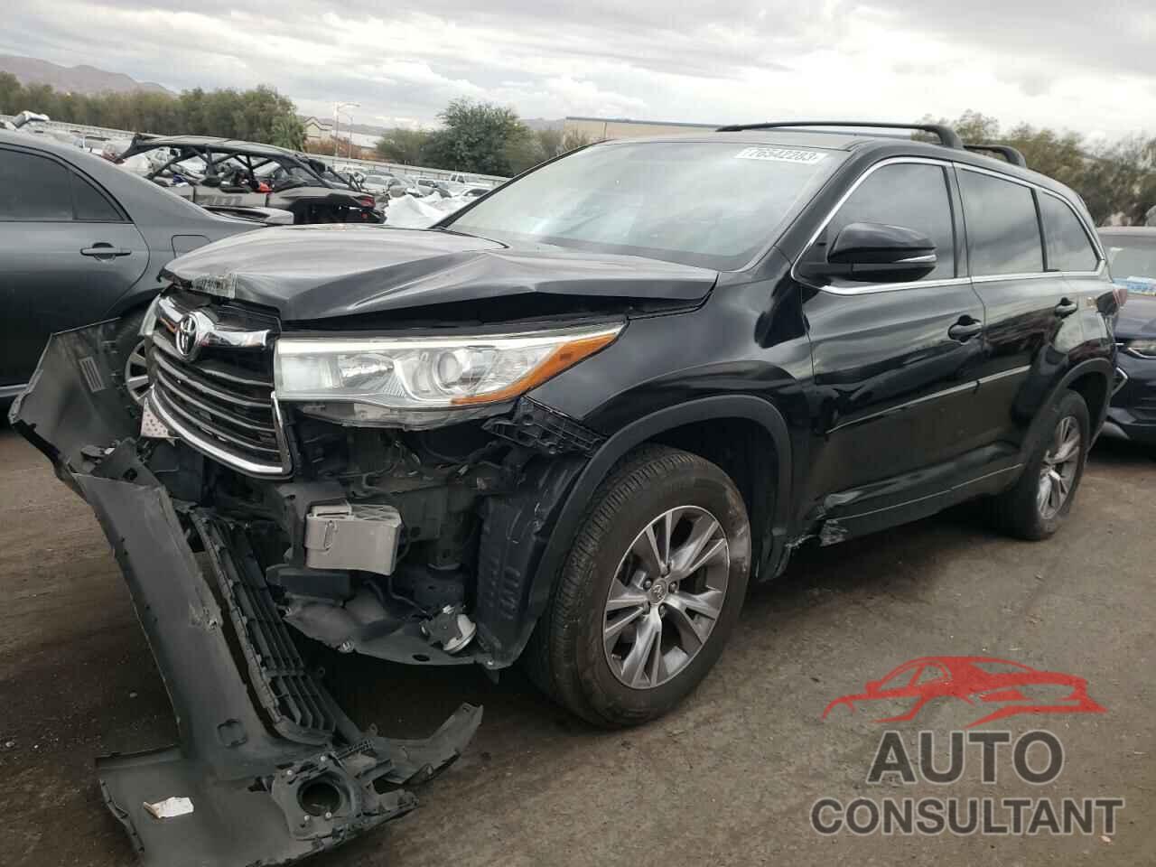 TOYOTA HIGHLANDER 2015 - 5TDZKRFH2FS044865