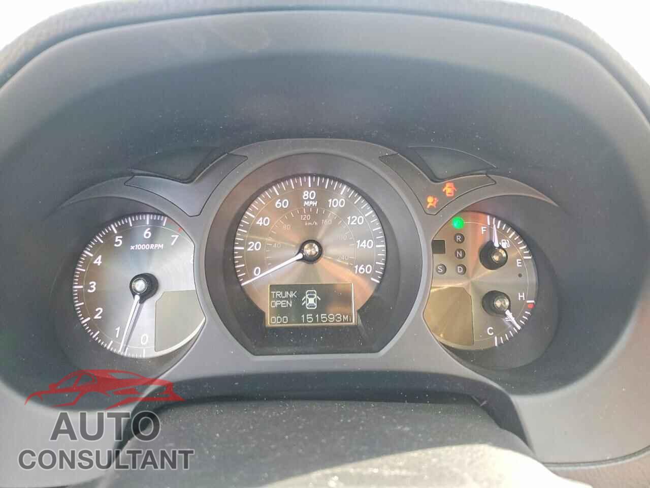 LEXUS GS350 2010 - JTHBE1KS0A0050105