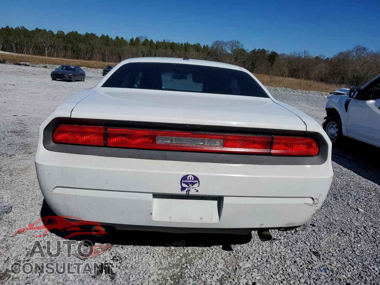 DODGE CHALLENGER 2012 - 2C3CDYAG4CH262491