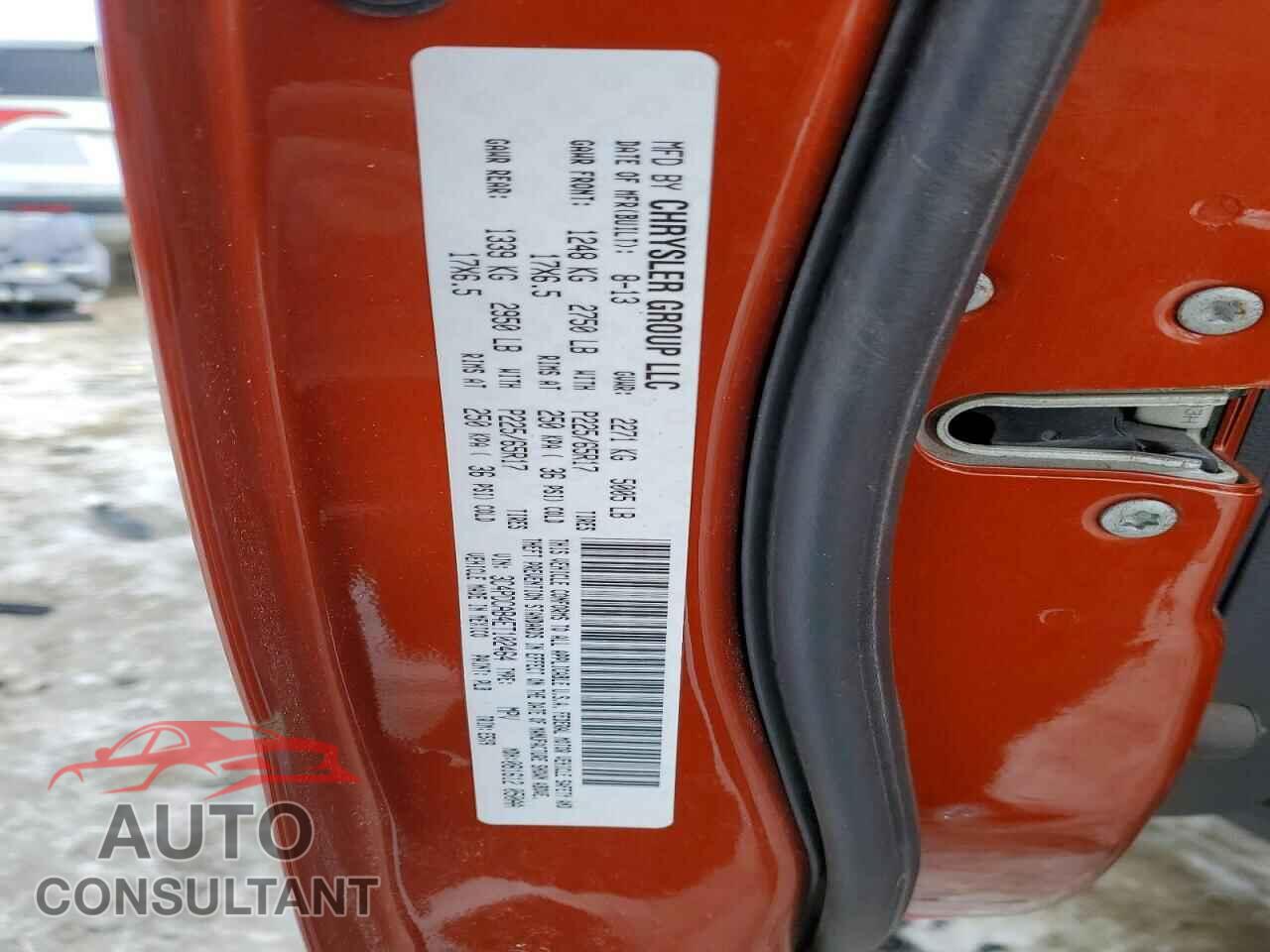 DODGE JOURNEY 2014 - 3C4PDCAB4ET102464
