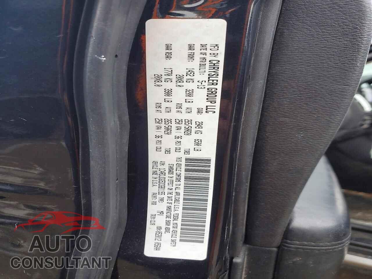 DODGE DURANGO 2013 - 1C4RDJDG5DC681155