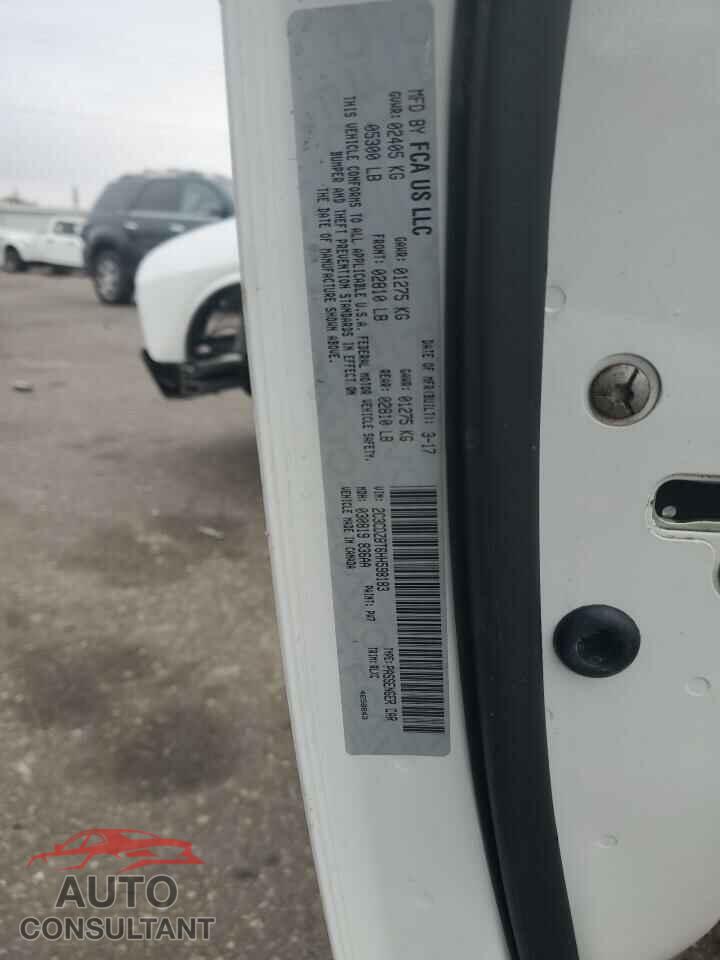 DODGE CHALLENGER 2017 - 2C3CDZBT6HH598183