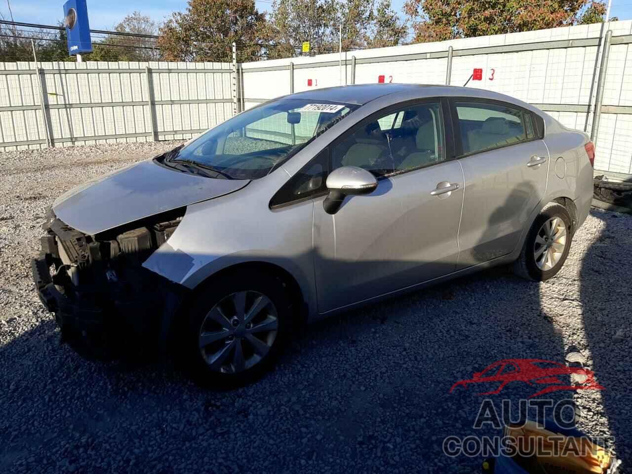 KIA RIO 2013 - KNADN4A3XD6196029