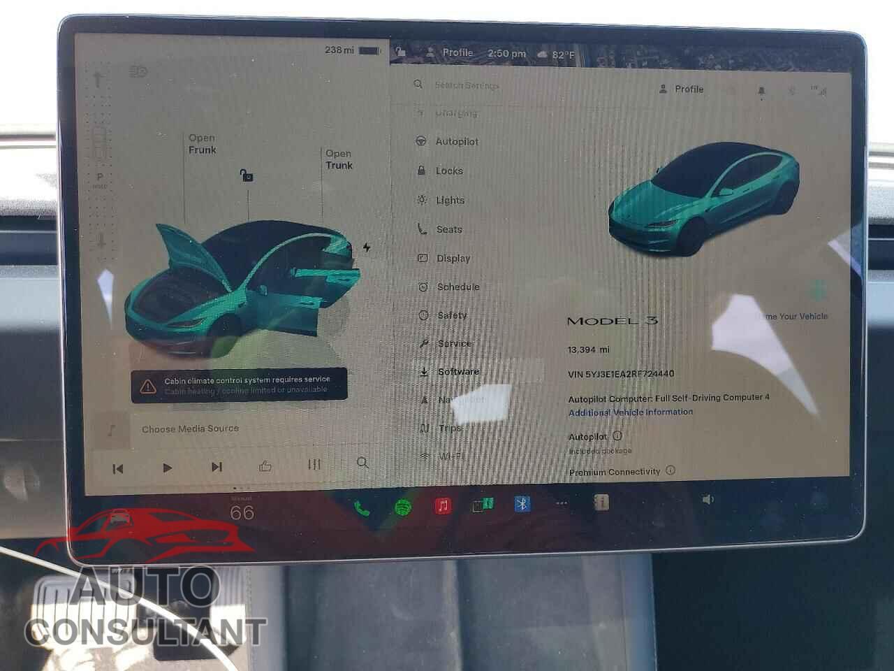 TESLA MODEL 3 2024 - 5YJ3E1EA2RF724440
