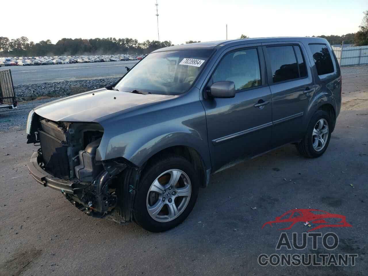 HONDA PILOT 2012 - 5FNYF3H45CB024987