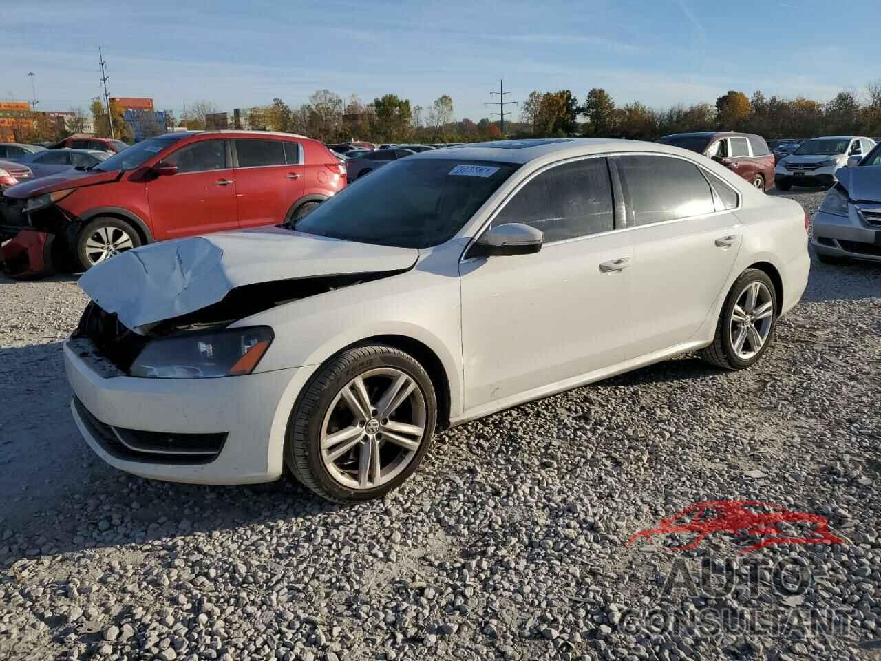 VOLKSWAGEN PASSAT 2014 - 1VWBN7A38EC024724